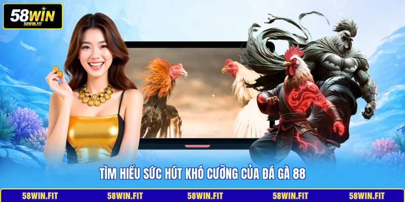 Tìm hiểu sức hút khó cưỡng của đá gà 88